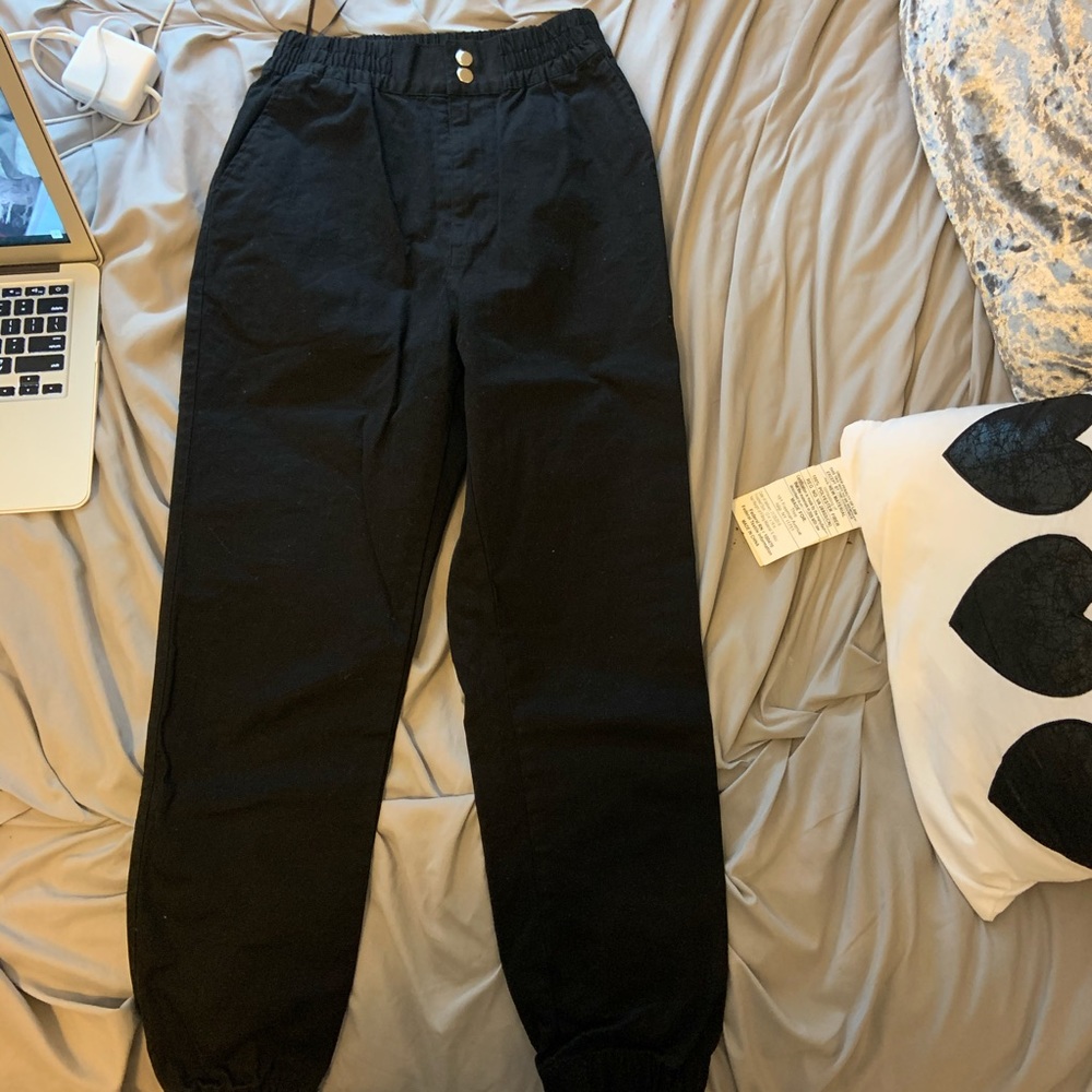 Black Cargo Pants